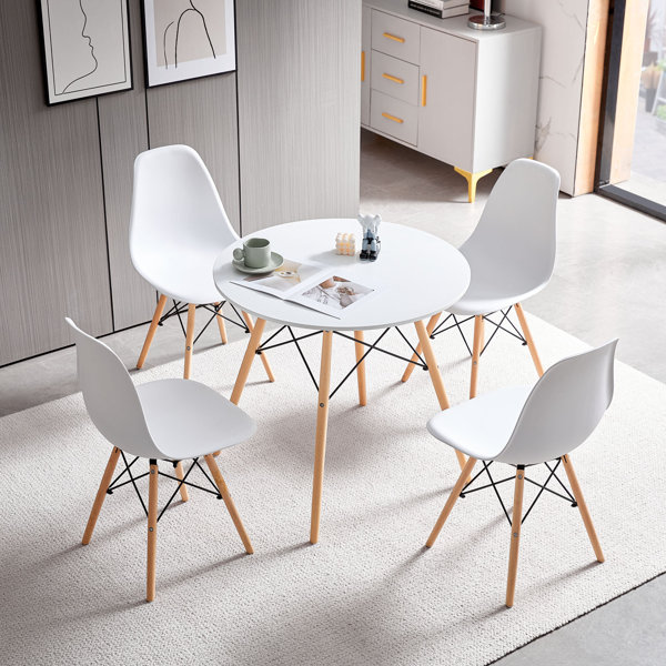 Circle-dining-room-table-sets | Wayfair
